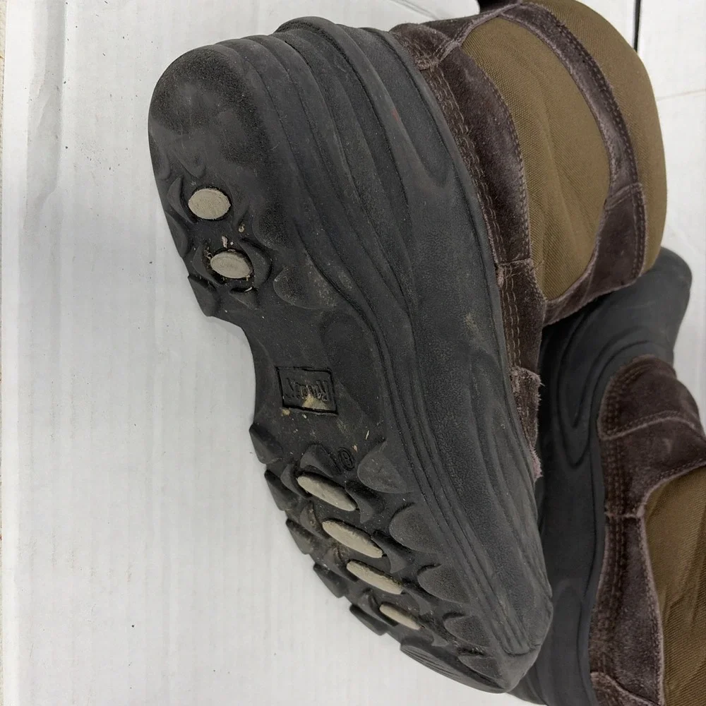 Ranger Boots Resistant Men's 8 Rubber Suede leather BROWN snow‎ EUC insulated